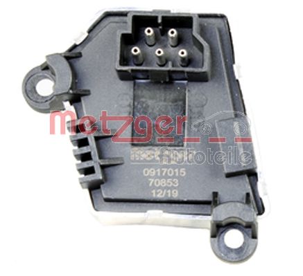 METZGER 0917015 Steuergerät, Heizung/Lüftung